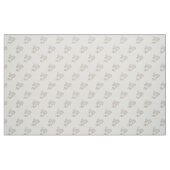 Letter P monogram decoratieve tekst aangepaste sto Stof (Fat Quarter)