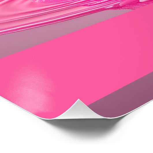 Letter P, Monogram P  - Customizable Name Poster  (Hoek)