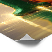 Letter P Poster met Pompoen – Halloween Alfabet (Hoek)