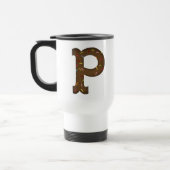 letter P Reisbeker (Links)