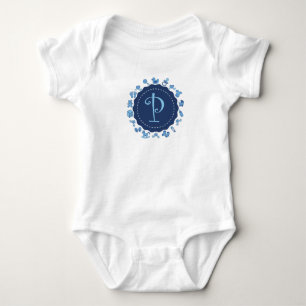  letter "P" Romper