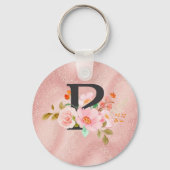 Letter P Sleutelhanger (Achterkant)