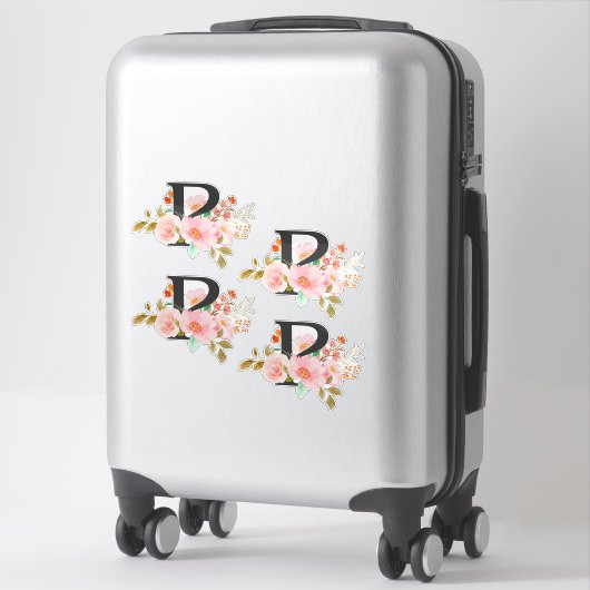 Letter P Sticker (Koffer)