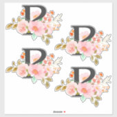 Letter P Sticker (Vel)