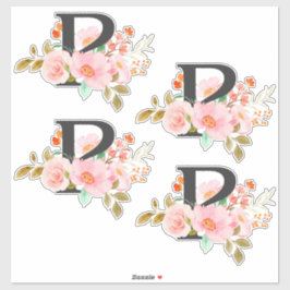 Letter P Sticker