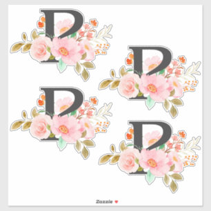 Letter P Sticker