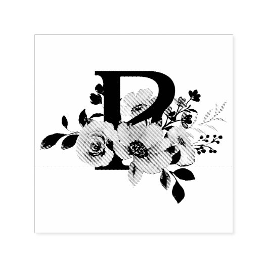 Letter P Zelfinktende Stempel (Design)