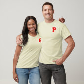 Letter Pride P Red.png T-shirt (Unisex)