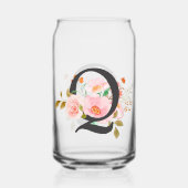 Letter Q Blikvorm Glas (Achterkant)