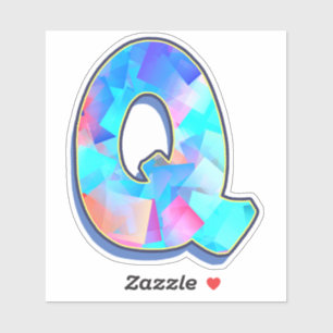 Letter Q_ Graffiti Alfabet Letters Sticker