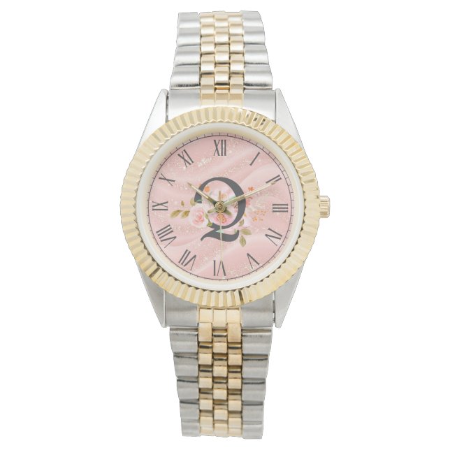 Letter Q Horloge (Voorkant)
