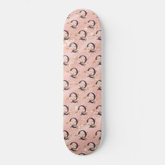 Letter Q Persoonlijk Skateboard (Voorkant)