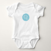 letter "Q" Romper (Voorkant)