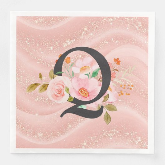 Letter Q Servet (Voorkant)