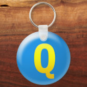 Letter Q Sleutelhanger (Voorkant)
