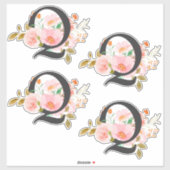 Letter Q Sticker (Vel)
