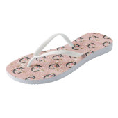 Letter Q Teenslippers (Schuin)
