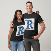 Letter R -2- Sticker T-shirt (Unisex)