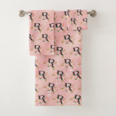 Letter R Bad Handdoek (Insitu)