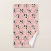 Letter R Bad Handdoek (Handdoek)