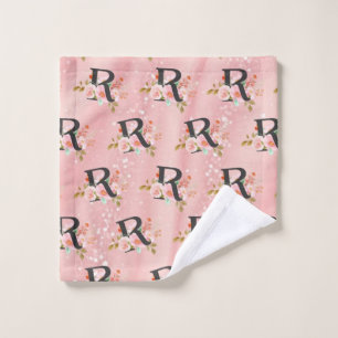 Letter R Bad Handdoek