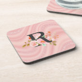 Letter R Bier Onderzetter (Linkerzijde)