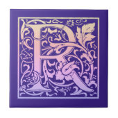 Letter R Colorful  eerste-lettergradiënt Tegeltje (Voorkant)