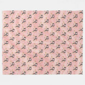 Letter R Fleece Deken (Voorkant (Horizontaal))