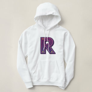 Letter R: Geraffineerd, ontspannen en klaar om ind Hoodie