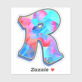 Letter R_ Graffiti alfabet letters Sticker