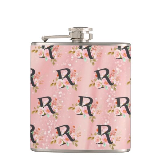 Letter R Heupfles (Voorkant)