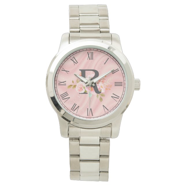 Letter R Horloge (Voorkant)