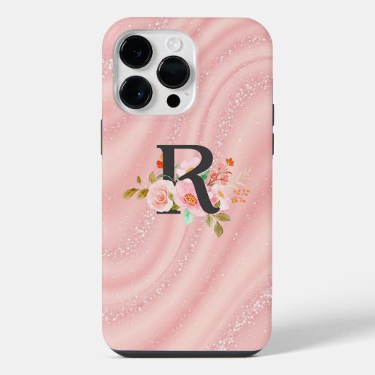 Letter R iPhone Hoesje (Achterkant)