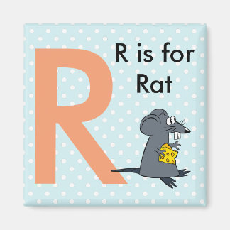 Letter R is voor Rat, Kindermagneet Magneet