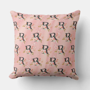 Letter R Kussen