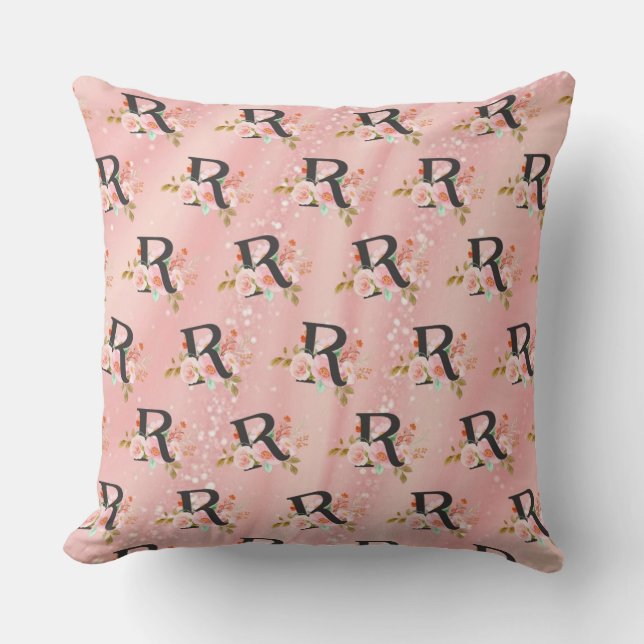 Letter R Kussen (Voorkant)
