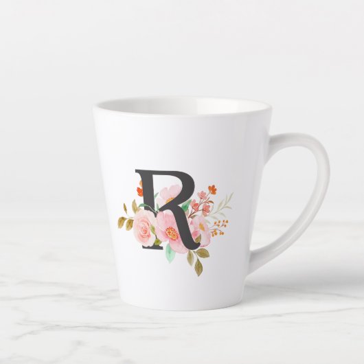 Letter R Latte Mok (Rechts)