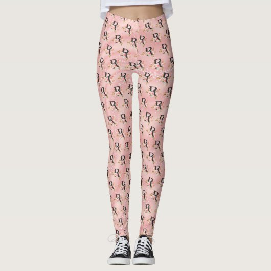 Letter R Leggings (Voorkant)