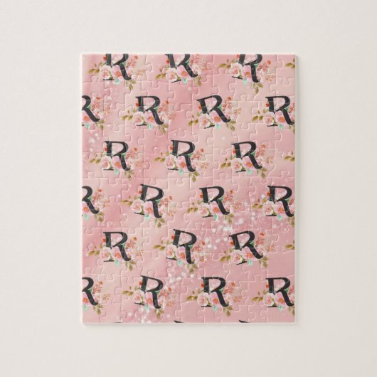 Letter R Legpuzzel (Verticaal)