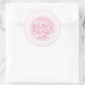 Letter R Monogram Stickers (Tas)