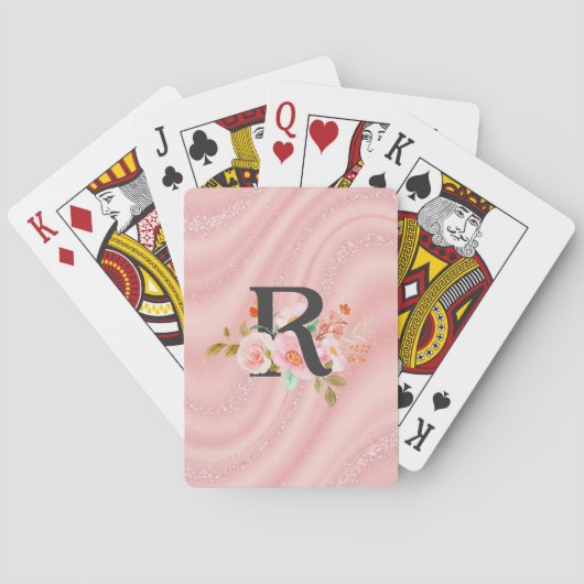 Letter R Pokerkaarten (Achterkant)