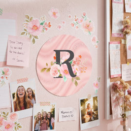 Letter R Ronde Sticker
