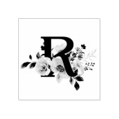 Letter R Rubberstempel (Afrduk)
