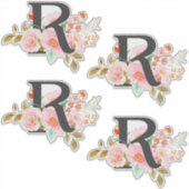 Letter R Sticker (Voorkant)