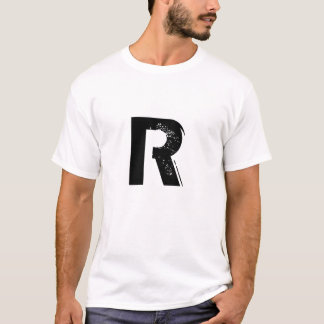letter R T T T-shirt