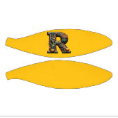 Letter R Thanksgiving style turkey  Basketbal (Panelen)