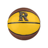 Letter R Thanksgiving style turkey  Basketbal (Voorkant)