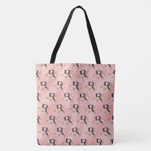 Letter R Tote Bag (Voorkant)