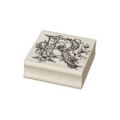 Letter R Wood Art Rubber Stamp Rubberstempel (Stempel)