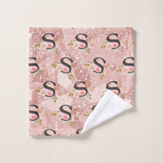 Letter S Bad Handdoek